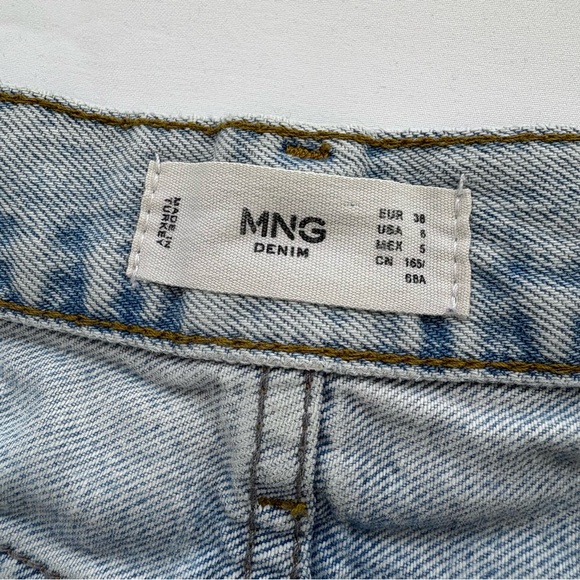 Mango Ripped Blue Jeans - Picture 7 of 8